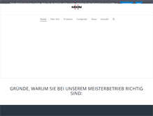 Tablet Screenshot of kagema.de
